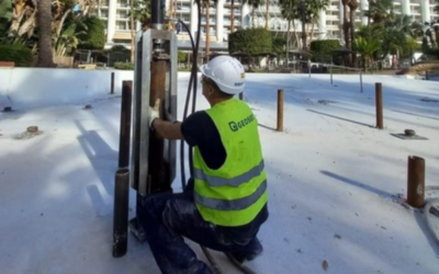 Puesta a punto de las piscinas del hotel Meliá de la mano de Geosec