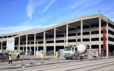 El Puerto de Valencia avanza en la instalación de su nueva planta solar