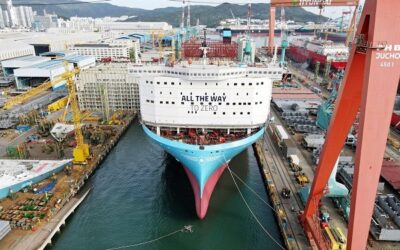 Maersk pondrá en funcionamiento su mayor portacontenedores de metanol en febrero