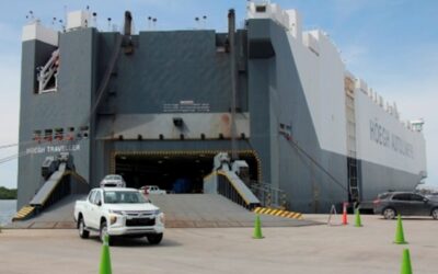 Los coches movilizados por puertos mexicanos superaron en 22% a los del año anterior 