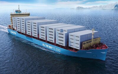 Maersk opera el primer gran portacontenedores propulsado por metanol