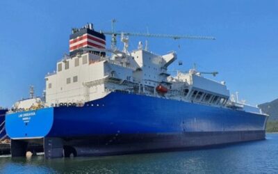 NYK recibió el primer granelero capesize propulsado por GNL