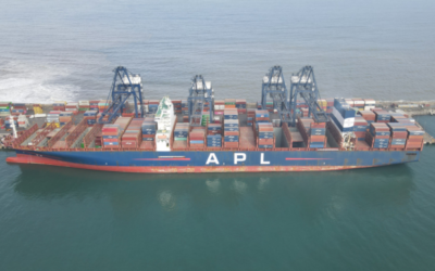 San Antonio Terminal Internacional recibe el buque más grande que ha llegado a la Región de Valparaíso