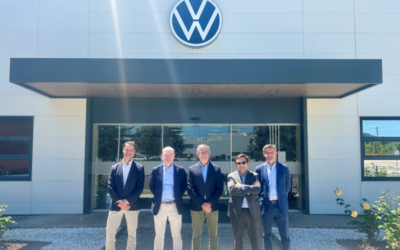 El Puerto de Santander y Volkswagen Navarra estudian la forma de potenciar el transporte por ferrocarril de manera conjunta