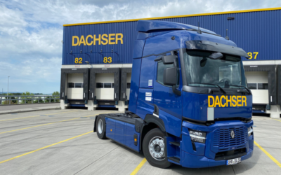 Dachser pone en servicio 15 camiones eléctricos de Renault Trucks