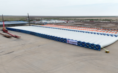 DB Schenker pone en marcha un gran proyecto logístico con la entrega de 240 palas de turbinas eólicas desde China hasta la India