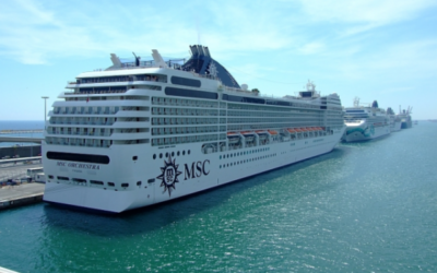 La división de cruceros de MSC recurre a contenedores inteligentes para entregar alimentos más fresco