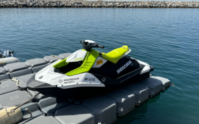 Prosegur lanza el primer servicio de seguridad y vigilancia con motos de agua en los puertos españoles