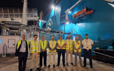 El puerto de Palma y Baleària operan de forma regular la primera conexión eléctrica para ferris