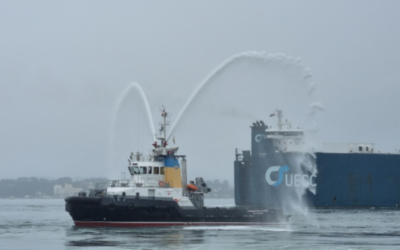 El nuevo remolcador Trheintaycuatro comienza a prestar servicio en el puerto de Santander