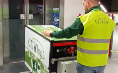 CITYlogin desarrolla el reparto de mercancías utilizando la red de metro en la prueba piloto “Última Milla” de la Comunidad de Madrid