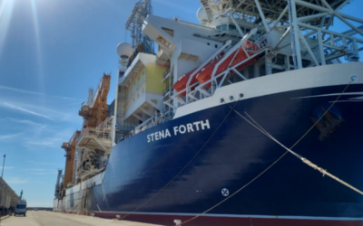 El Puerto de Tarragona recibe por primera vez a la Stena Forth