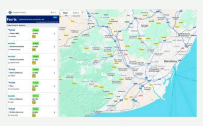 Port de Barcelona cuenta con un nuevo portal informativo sobre el embarque de los ferris