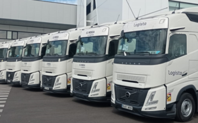 Logista incorpora a su flota más de 100 unidades del nuevo modelo Volvo FH Aero