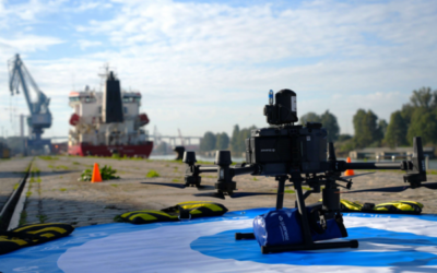 El Puerto de Sevilla ensaya el uso de drones para la logística en el marco del proyecto europeo U – ELCOME