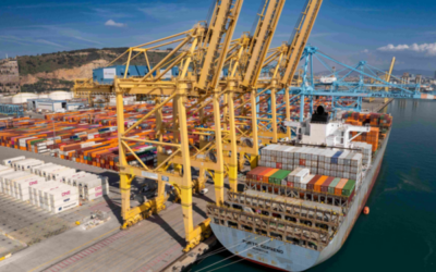 APM Terminals recibe en Barcelona la primera escala del servicio Far East de la Cooperación Gemini