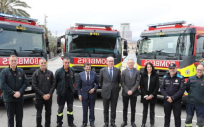 El Port de Barcelona adquiere tres nuevos vehículos para los Bomberos de Barcelona