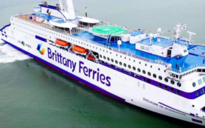 Brittany Ferries culmina su mayor renovación de flota con el estreno del ‘Guillaume de Normandie’