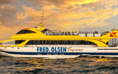 Fred. Olsen Express bate récords esta Semana Santa con un 15% más de pasajeros respecto a 2024