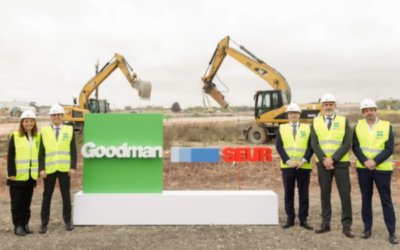 Goodman inicia la construcción del futuro hub central de Seur en Getafe