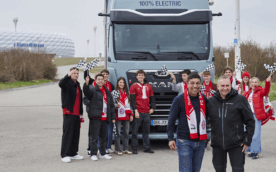El MAN Polarexpress completa en modo 100% eléctrico su viaje de 3.400 km desde el Ártico hasta Múnich