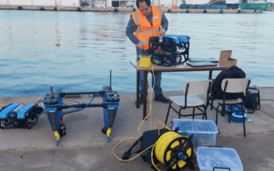 PortCastelló y la UJI prueban inteligencia artificial y robótica subacuática para el futuro de la acuicultura y la vigilancia marina