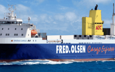 Fred. Olsen refuerza la conectividad de La Palma con un nuevo buque exclusivo para transporte de mercancías