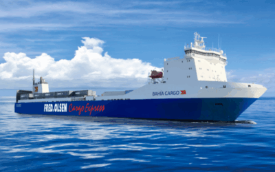 Fred. Olsen Cargo Express transporta más de 300.000 metros lineales de mercancías en su primer año