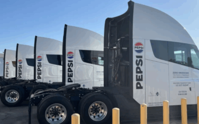 PepsiCo prevé ahorrar casi un millón de dólares en combustible gracias a su flota de camiones eléctricos