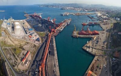El Puerto de Gijón consolida su recuperación con un crecimiento del 13% y más de siete millones de toneladas movidas hasta mayo