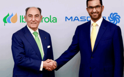 Ignacio Sánchez Galán amplía acuerdo con Masdar para coinvertir en el parque eólico marino East Anglia THREE