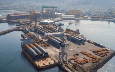 Iberdrola culmina la recepción de monopilotes para Windanker y refuerza su liderazgo en eólica marina con industria española