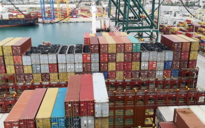 El ferrocarril transporta más de 1,2 millones de toneladas de mercancías en Valenciaport en el primer semestre de 2025