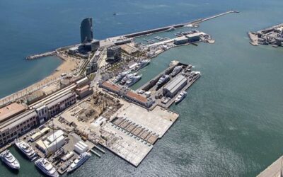 Las importaciones desde Asia impulsan un aumento del 6,8% en el tráfico de contenedores llenos en el Port de Barcelona