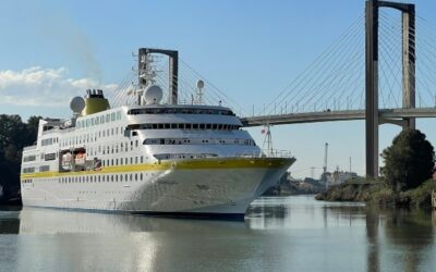 El Puerto de Sevilla encara un intenso otoño crucerístico con 16 nuevas escalas hasta finales de noviembre