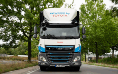 Toyota incorpora camiones de pila de combustible de hidrógeno a su logística europea y avanza hacia la neutralidad en carbono