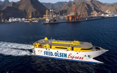 Fred. Olsen Express impulsa “Mar de Estrellas” para mitigar la contaminación lumínica en puertos y proteger la fauna costera