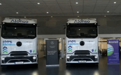Grupo Alonso da un paso más hacia la descarbonización con la incorporación de camiones eléctricos Mercedes-Benz eActros 600