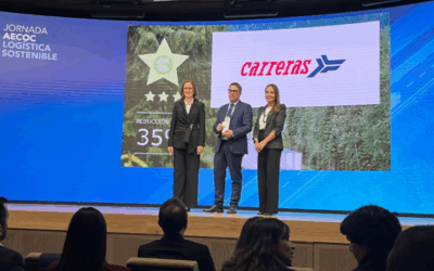 Carreras Grupo Logístico se convierte en el primer operador español en lograr la Tercera Estrella Ibérica Lean & Green