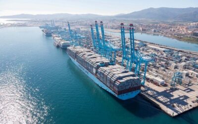 El Puerto de Algeciras encadena diez años por encima de los 100 millones de toneladas en el 50 aniversario del tráfico de contenedores