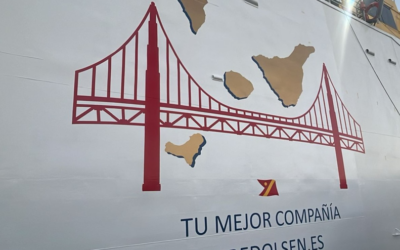 La ruta El Hierro-Tenerife de Fred. Olsen Express celebra su primer año con más de 179.000 pasajeros transportados