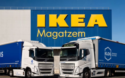 Volvo Trucks, IKEA, GEODIS y KLOG impulsan el transporte logístico eléctrico en Cataluña