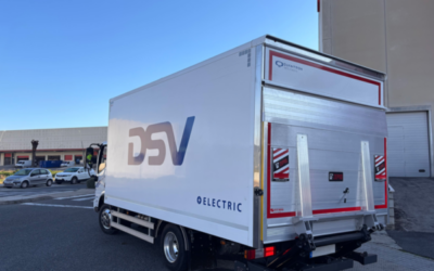 DSV impulsa el reparto urbano sin emisiones en Córdoba con su primer camión eléctrico pesado