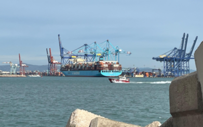 Valenciaport reduce su tráfico de contenedores un 3,7 % hasta febrero, con China como principal socio comercial