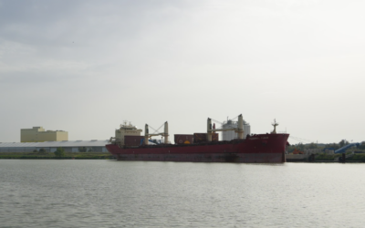 El Puerto de Sevilla acoge uno de los mayores buques de su historia con la llegada del FEDERAL RUHR