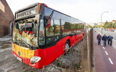 El coste del incendio de las cocheras de Burgos dependerá del autobús en el que empezó el incendio