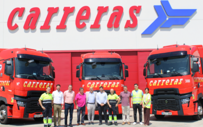 Carreras renueva su flota con 118 nuevas tractoras Renault Trucks centradas en eficiencia y sostenibilidad