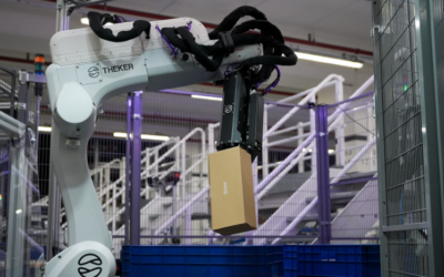 Mango colabora con Theker para desarrollar proyectos de robotización en su centro logístico