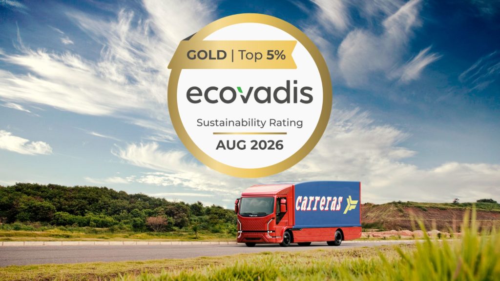 Carreras obtiene la Medalla de Oro de EcoVadis