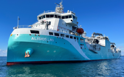 Axpo estrena sus operaciones de suministro de GNL a buques en el puerto de Valencia